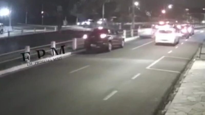 Motorista irresponsável foge após atropelar entregador em avenida de Franca