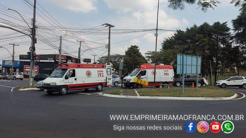 Viatura do Samu apresenta pane e vítima precisa ser transferida de ambulância em Franca