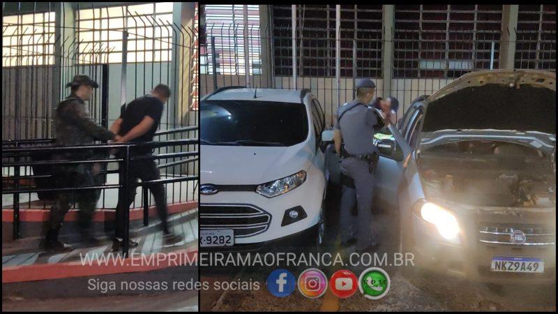 Criminosos são presos pela Polícia Militar Ambiental e Força Tática a caminho de roubo em fazenda na região