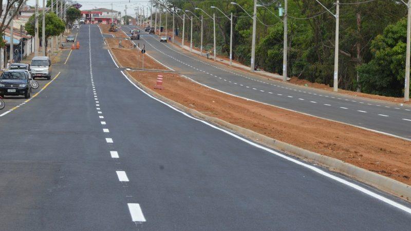 Avenida Geralda Rocha Silva em Franca recebe sinalização