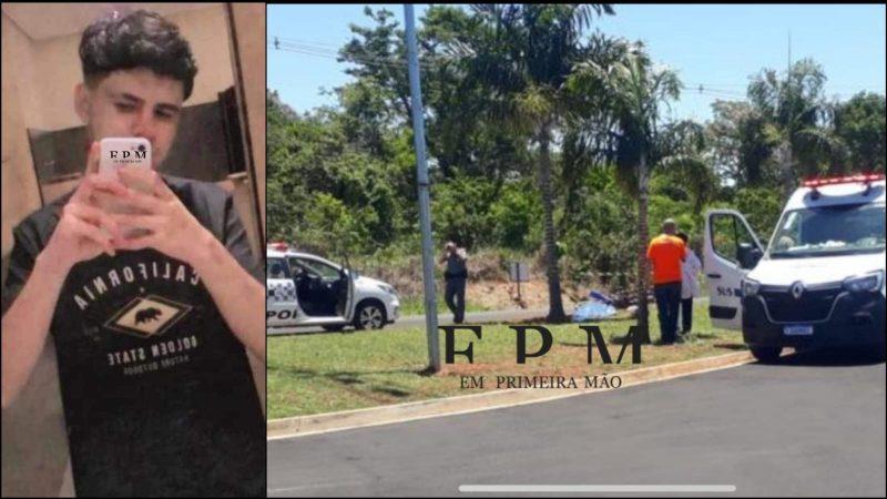 Grave acidente de moto tira a vida de jovem no município de Rifaina