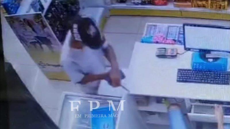 Farmácia na avenida Dom Pedro em Franca é alvo de bandido