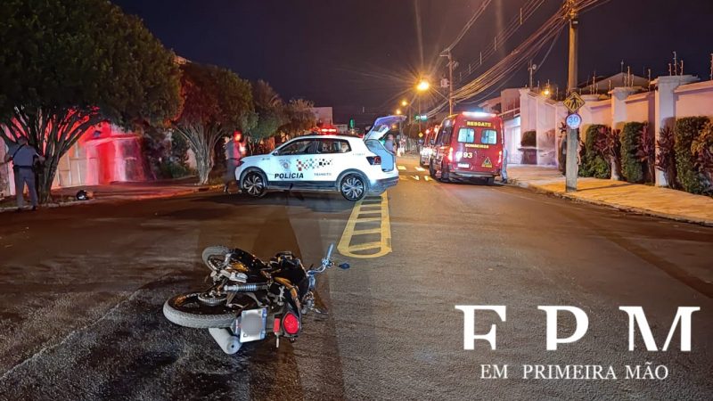 Homem é socorrido com ferimentos graves após ser atropelado em avenida movimentada de Franca