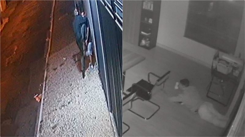 Câmeras de segurança registram furto em empresa na Vila Totoli em Franca