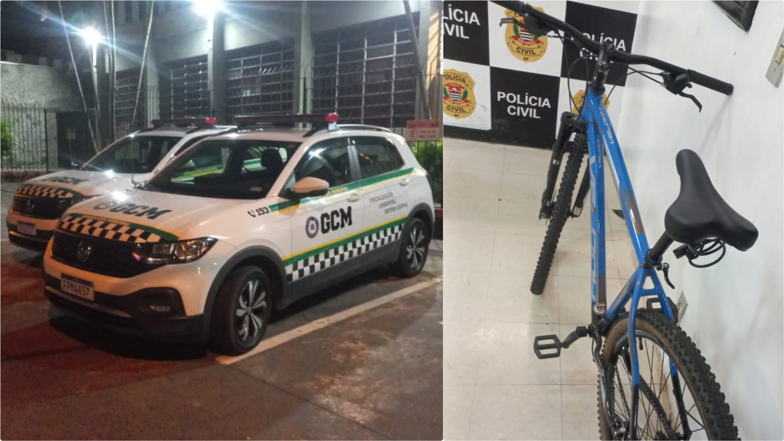 Mulher em situação de rua é detida pela Guarda Civil Municipal após trocar bicicleta por crack