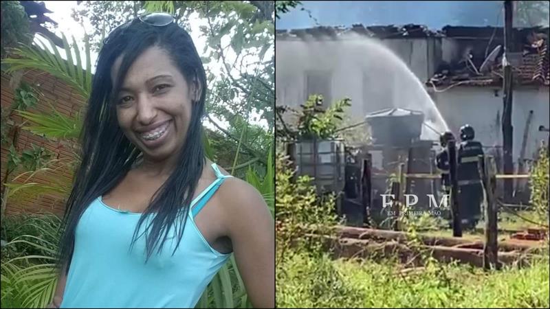 Família continua à procura de mulher que desapareceu após incêndio em residência de fazenda em Cristais Paulista