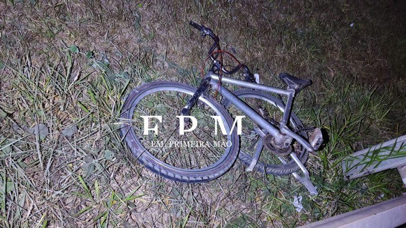 Acidente entre moto e bicicleta deixa duas pessoas feridas em rodovia de Franca
