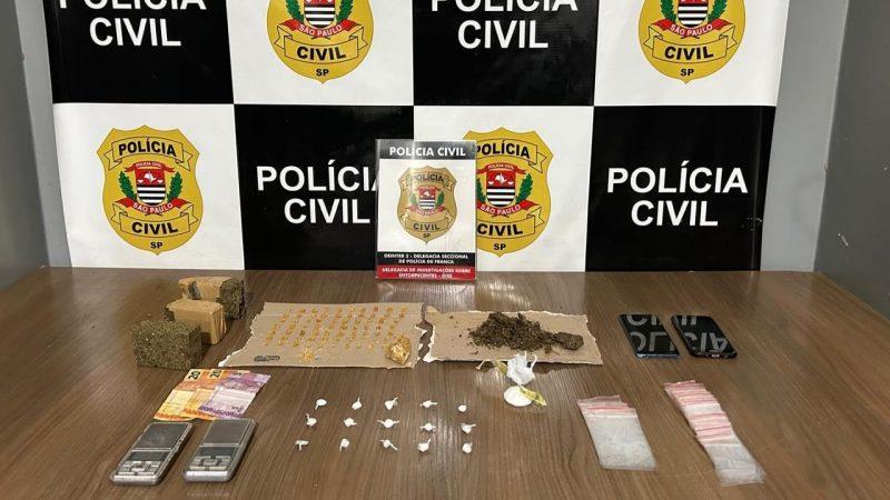 DISE de Franca prende traficante no bairro Santa Luzia
