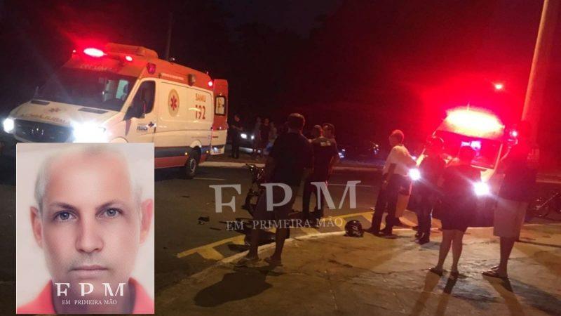 Idoso atropelado por moto em avenida movimentada morre na Santa Casa de Franca