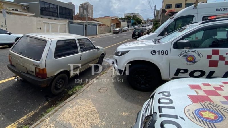 Criminoso é preso pela Polícia Militar com carro furtado