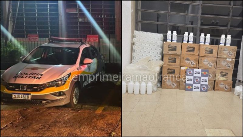Motorista é detido com cerca de R$ 400 mil em defensivos agrícolas e vai parar na delegacia