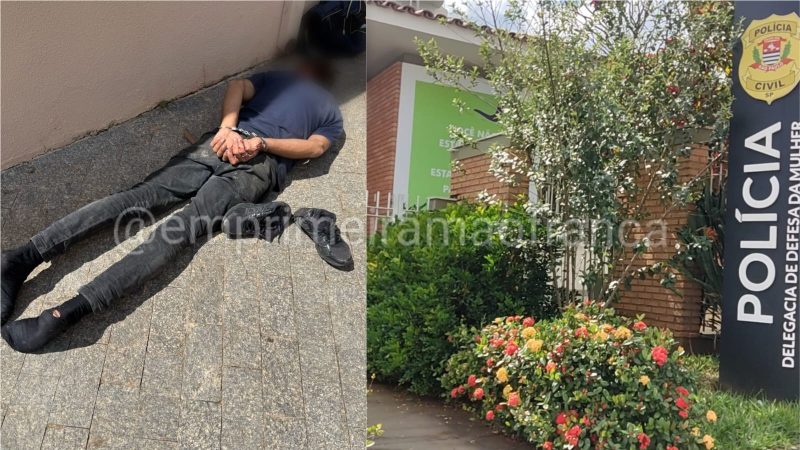 Homem é preso em flagrante após tentar agarrar mulher no bairro Higienópolis, em Franca