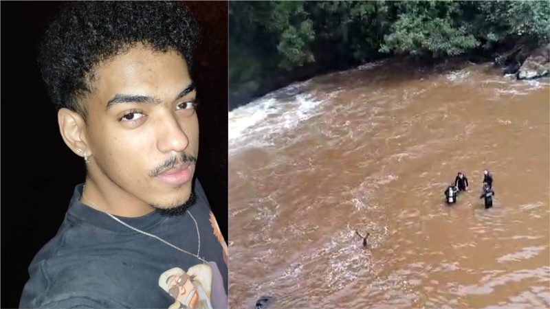 Buscas entram no quarto dia por jovem francano que desapareceu em cachoeira em Minas Gerais