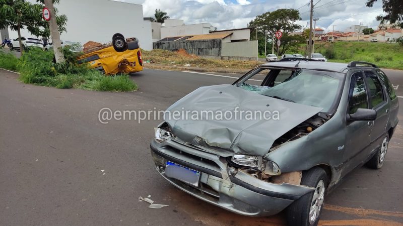 Motorista foge após provocar grave acidente em avenida de Franca