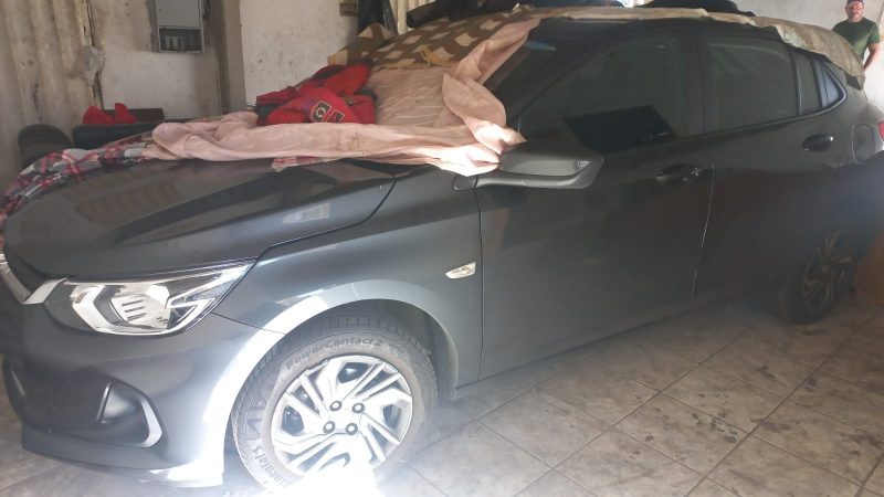Carro furtado é localizado pela DISE em residência abandonada em Franca
