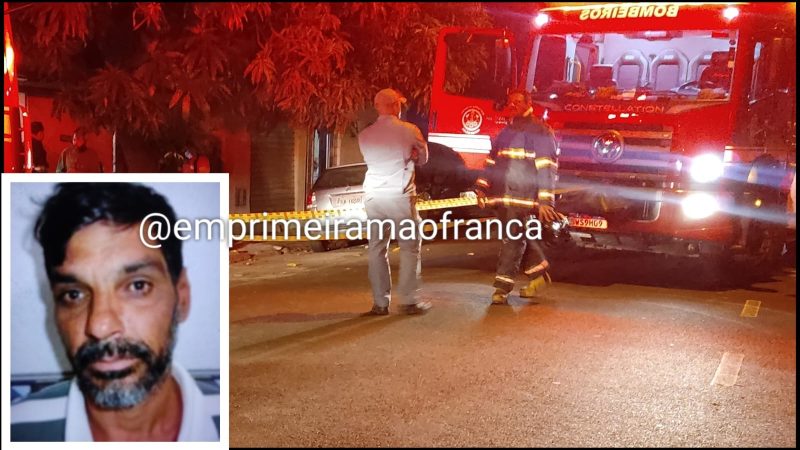 Homem morre carbonizado após residência pegar fogo em Franca