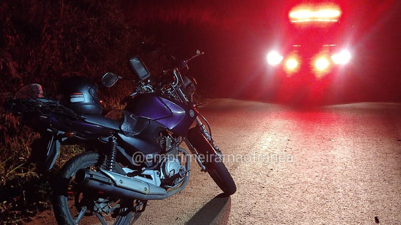 Motociclista sofre fraturas graves após acidente na rodovia Tancredo Neves