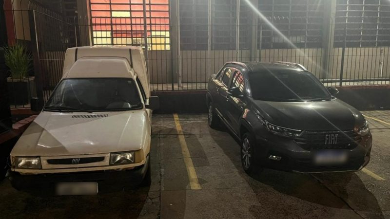 Homem é preso pela Polícia Militar com veículos roubado e furtado durante operação no Jardim Aeroporto, em Franca