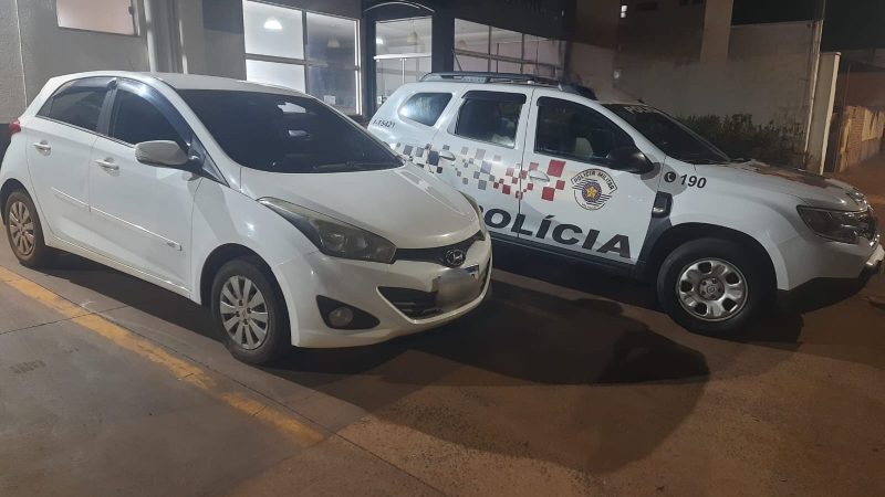 Homem é preso pela Polícia Militar de São Joaquim da Barra com carro furtado em Franca
