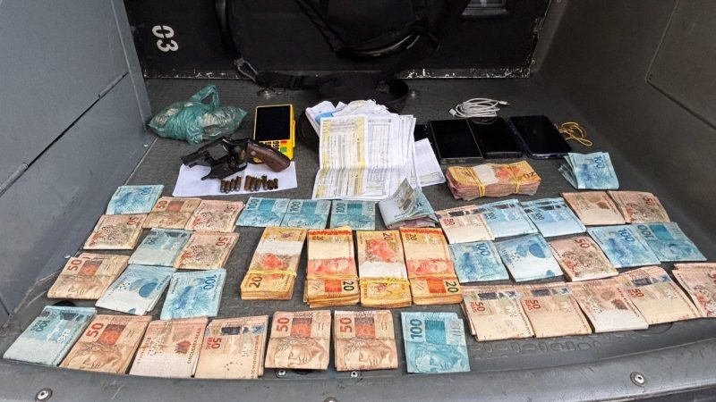 Força Tática prende procurado com arma, munições e R$ 40 mil durante operação em Franca
