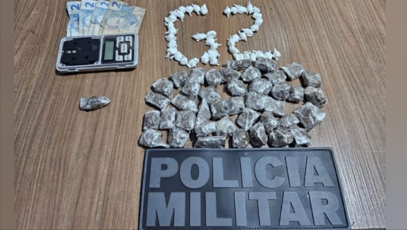 Dupla é presa por tráfico de drogas na praça de esportes do City Petrópolis, em Franca