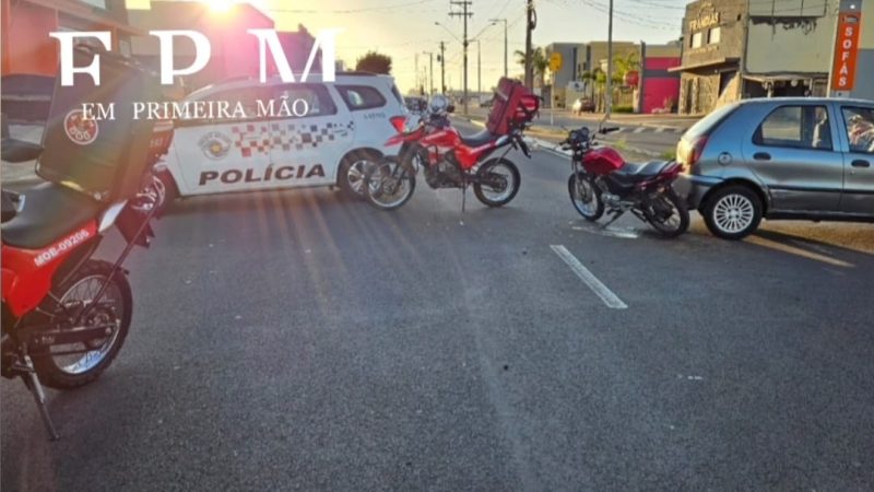Motociclista fica ferida após colidir na traseira de veículo em avenida de Franca