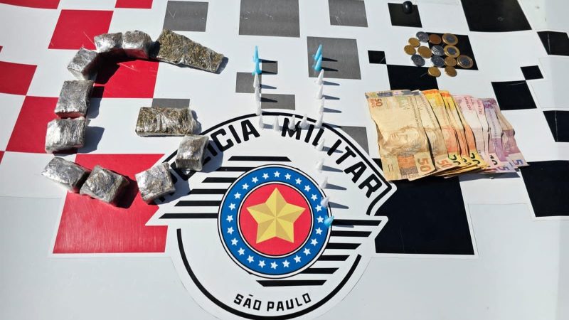 Traficante é preso durante Operação Impacto no Jardim Aeroporto, em Franca