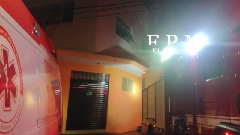 Homem fica ferido durante incêndio em apartamento na Vila Santa Rita, em Franca