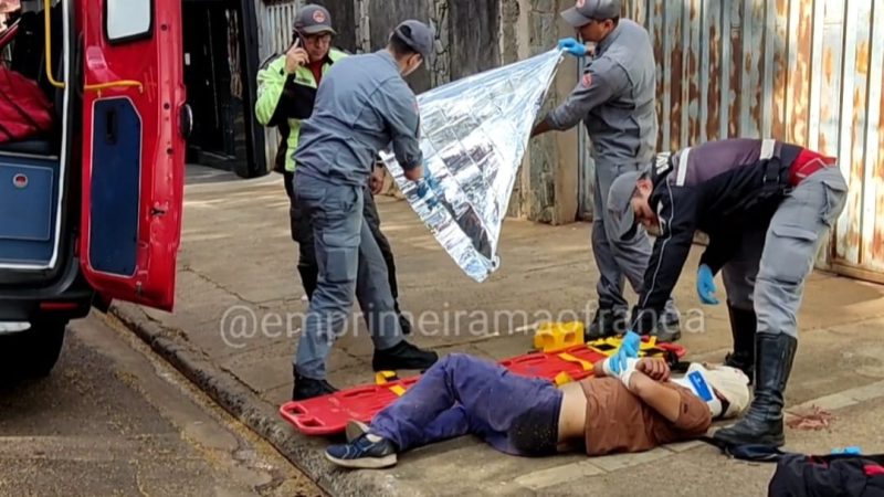 Desentendimento por conta de corote termina com um homem agredido a pauladas em Franca