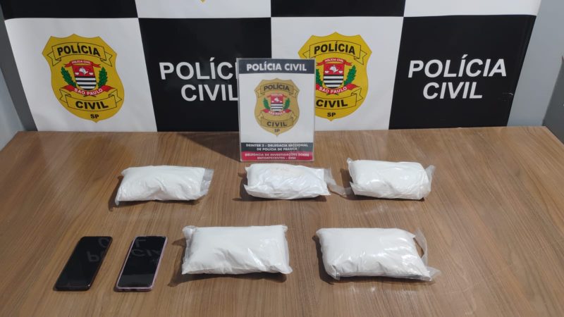 Droga que renderia mais de R$ 200 mil ao tráfico é apreendida pela Polícia Civil em Franca