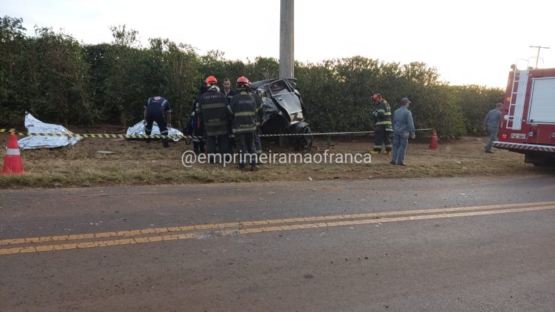Grave acidente na rodovia Nelson Nogueira deixa dois mortos e um ferido em estado grave