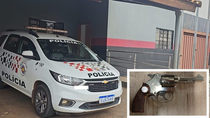 Homem é preso com revólver durante abordagem policial em Restinga