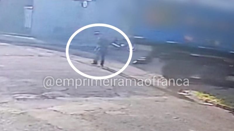Atropelamento por pouco não termina em tragédia na região oeste de Franca