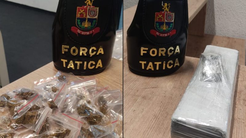 Força Tática prende homem em flagrante por tráfico de drogas no Jardim Tropical, em Franca