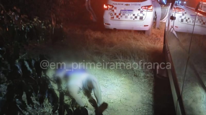 Homem é encontrado gravemente ferido em estrada de terra em Franca