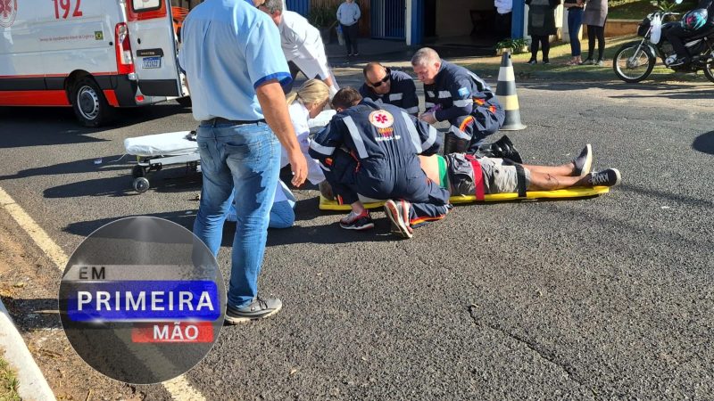 Pedestre sofre ferimentos graves após ser atropelado em Franca