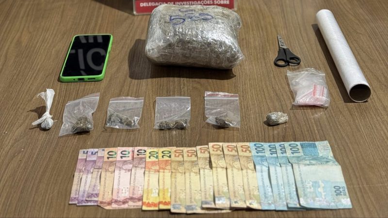 DISE prende homem em flagrante por tráfico de drogas em Franca