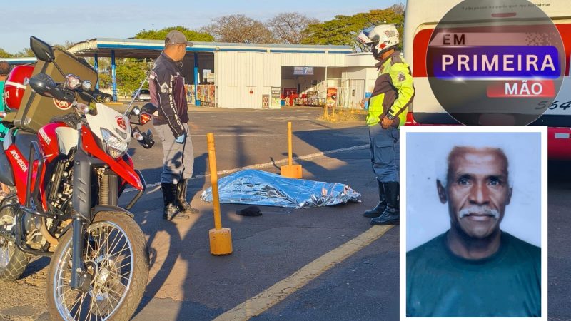 Identificado idoso que morreu atropelado por ônibus no bairro Santos Dumont, em Franca  