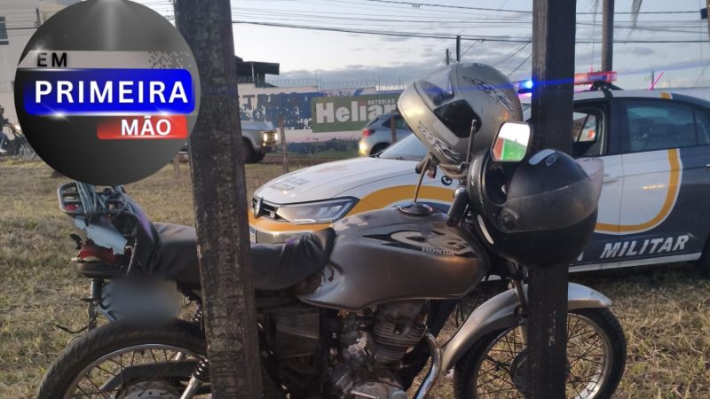 Motociclista é prensado entre caminhão e carro na Ronan Rocha, em Franca