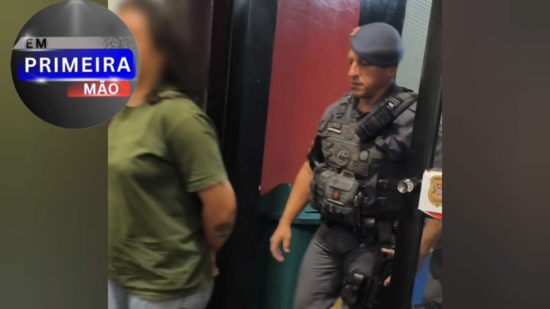 Mulher procurada por tráfico de drogas é capturada pela Força Tática em Franca