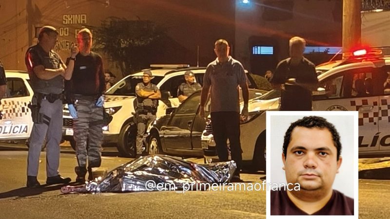 Câmeras registraram o momento da discussão que terminou com uma morte em Franca
