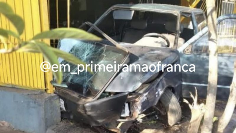 Mulher atropelada na calçada em Igarapava segue internada na Santa Casa de Franca