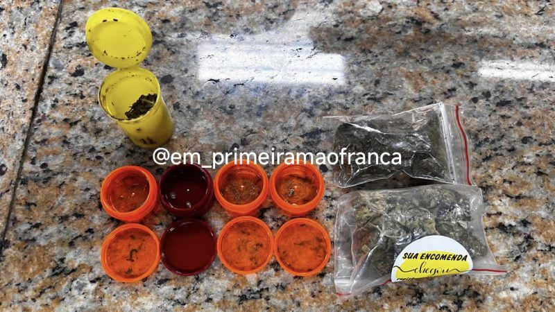Homem é preso por tráfico de drogas após usar aplicativo de entregas em Franca