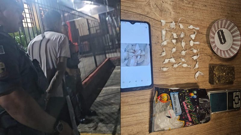 Homem é preso por tráfico de drogas no City Petrópolis, em Franca