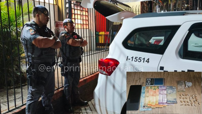 Dois criminosos são presos em ações distintas da PM em Franca