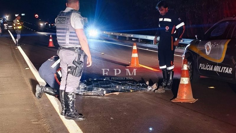 Motociclista morre após ter a moto atingida na traseira em rodovia de Franca