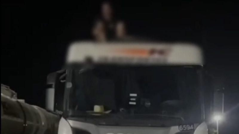 Caminhoneiro em surto é preso após confusão e tentativa de roubo na rodovia Anhanguera, em Igarapava