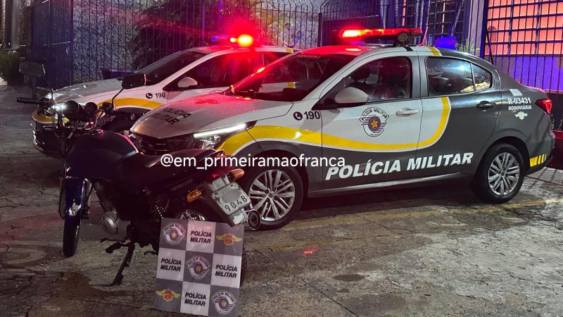 Polícia Militar Rodoviária prende homem com moto adulterada