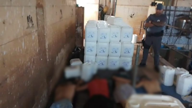 Polícia Militar descobre laboratório clandestino de agrotóxicos em São José da Bela Vista