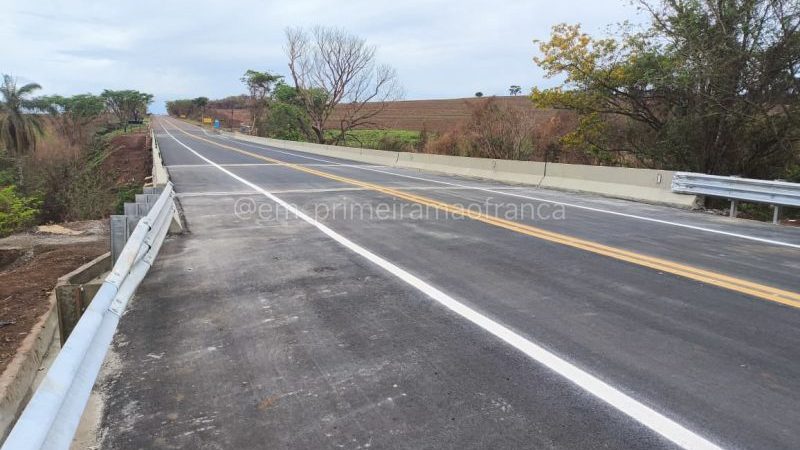 DER libera tráfego sobre o Rio Salgado, na rodovia Prefeito Fábio Talarico